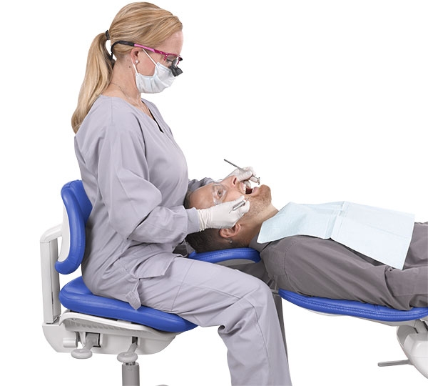  When The Dental Chair Is In The Supine Position.