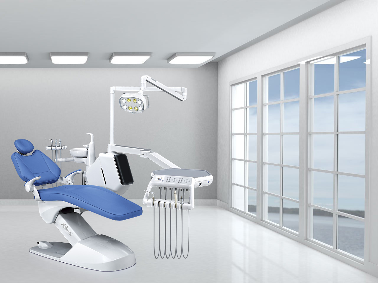 About the flagship A3 dental chair of the appearance