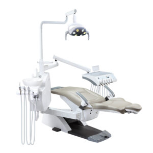 Dental operatory featuring position lock controls and brake systems for practitioner and patient safety