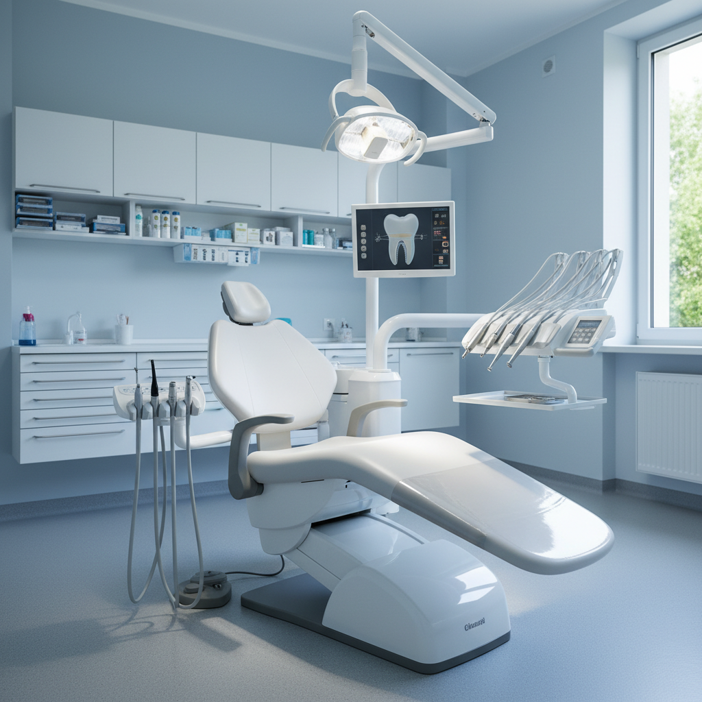 符合人体工学的牙科椅的双向设计