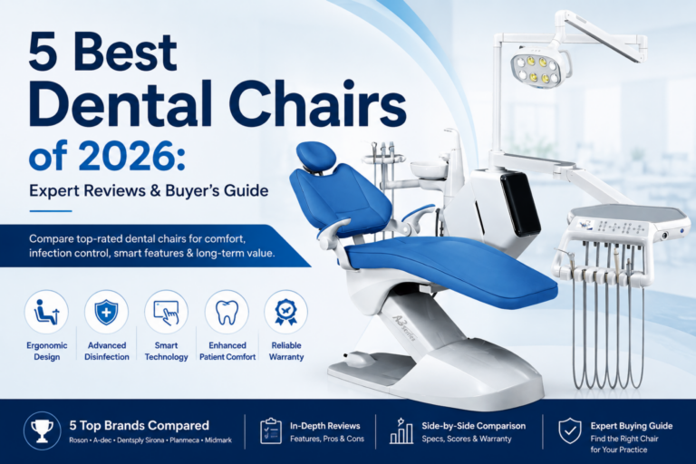 5 Best Dental Chairs of 2026: Expert Reviews & Buyer’s Guide